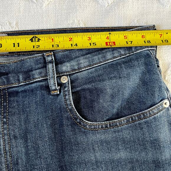 Everlane The Cheeky Jean Size 33 Tall Straight Leg Medium Wash Denim Minimalist - Picture 5 of 8